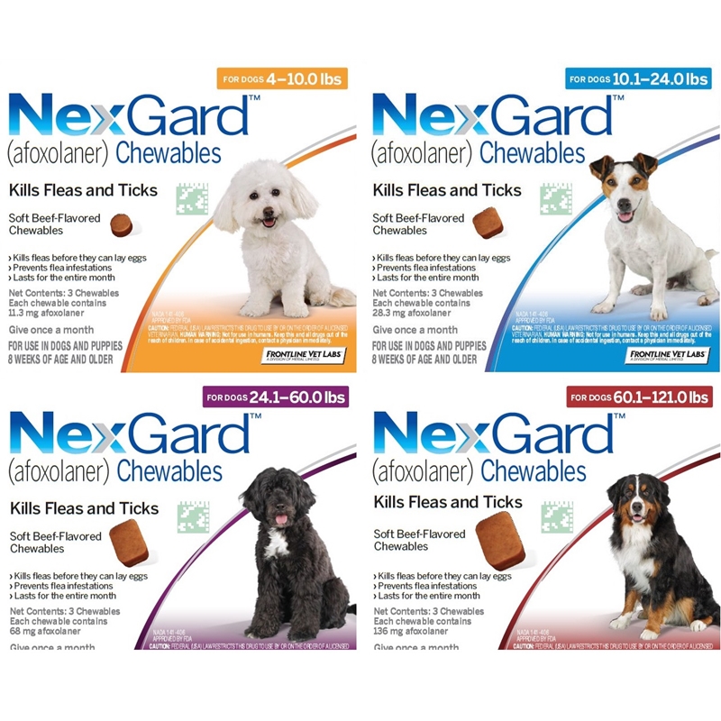 Nexgard for demodex clearance treatment